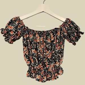 Floral Off Shoulder Top